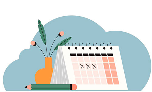 calendar illustration