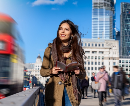 Woman in London